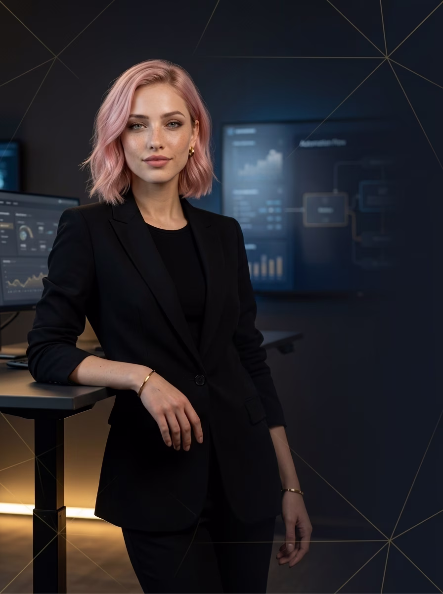 Raven Hayes Digital Architect in studio command center